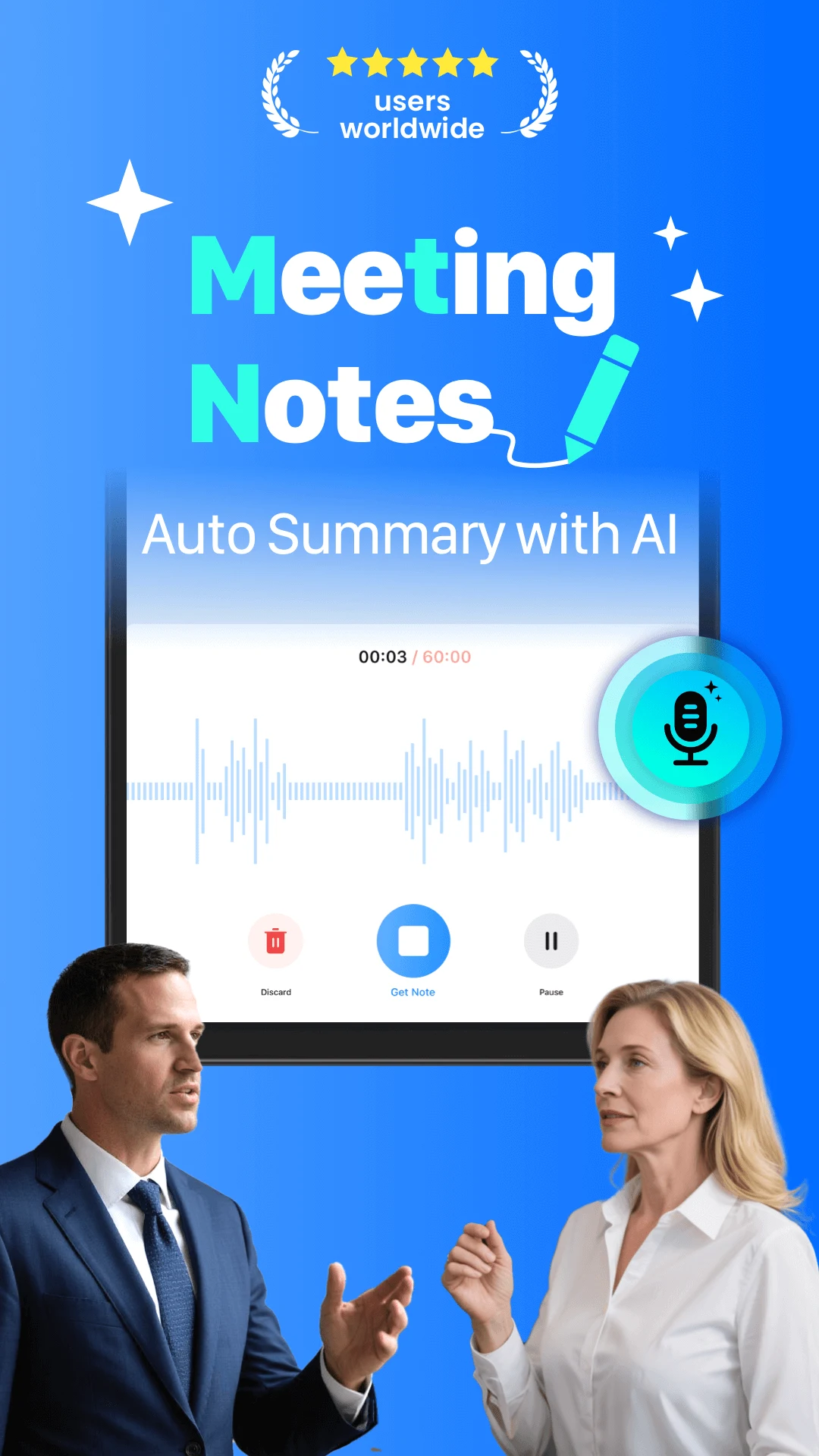 Voice Memo & Summary：NoteFlow screenshot