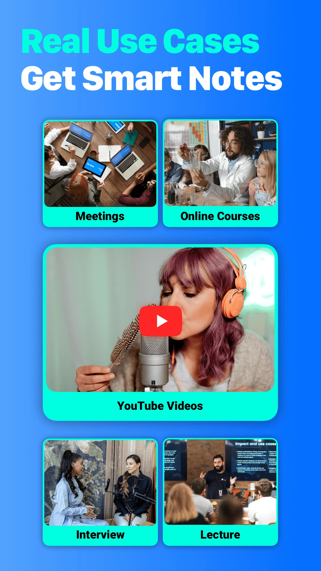 Voice Memo & Summary：NoteFlow screenshot